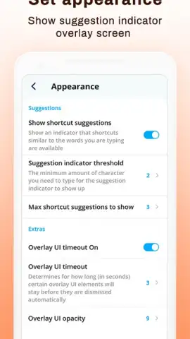 Writing Star: Text Expander & Auto-complete text скриншот 11