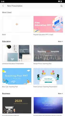 WPS Office скриншот 2