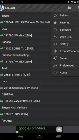 SopCast скриншот 5