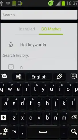 Black Style Keyboard скриншот 5