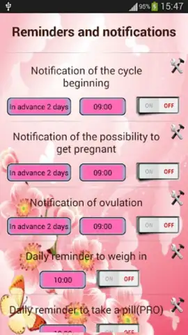 Women’s diary скриншот 9
