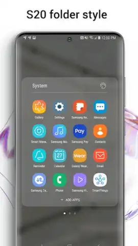 Cool S20 Launcher Galaxy OneUI скриншот 3