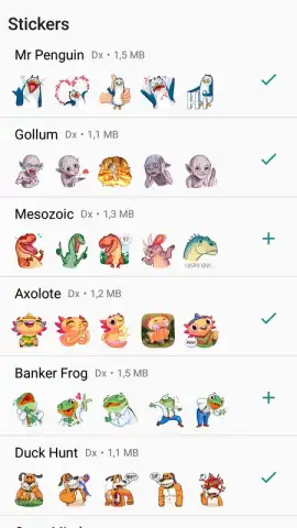 Stickers WhatsApp скриншот 2