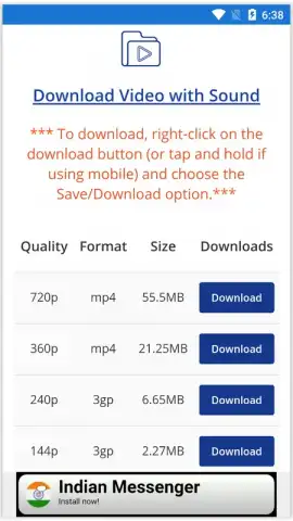Pick Video downloader скриншот 10