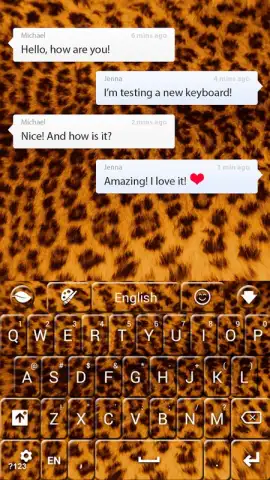 Leopard Keyboard скриншот 7
