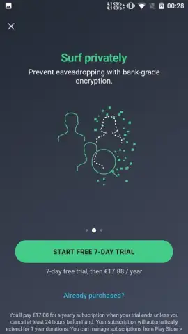 AVG Secure VPN скриншот 4