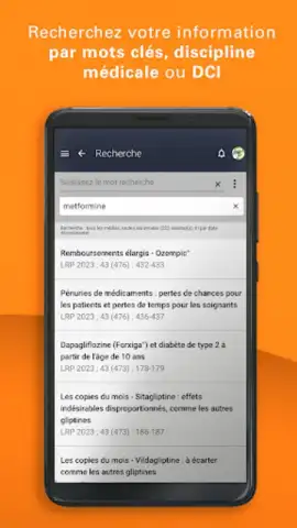 Application Prescrire скриншот 11