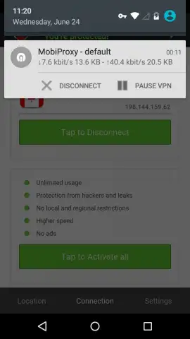 Mobiproxy скриншот 3