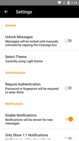 Wickr Me скриншот 6