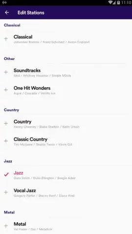 Spotify Stations скриншот 3