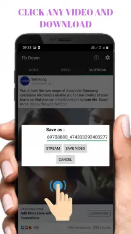 Easy Download Video For Facebok скриншот 3