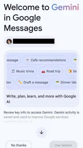 Google Messages скриншот 1