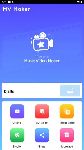 Video maker with photo & music скриншот 1