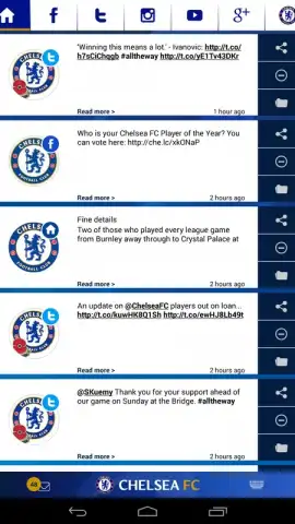 Chelsea FC Official Keyboard скриншот 2