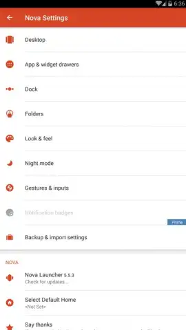 Nova Launcher скриншот 18
