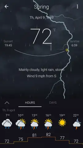 Gismeteo скриншот 3