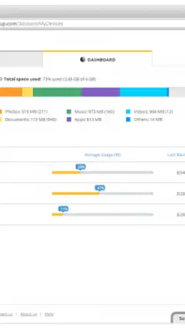 G Cloud Backup скриншот 4