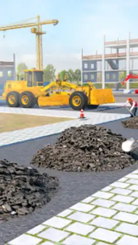 Road Construction Simulator 3D скриншот 2