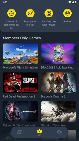 Bikii Cloud Game скриншот 1