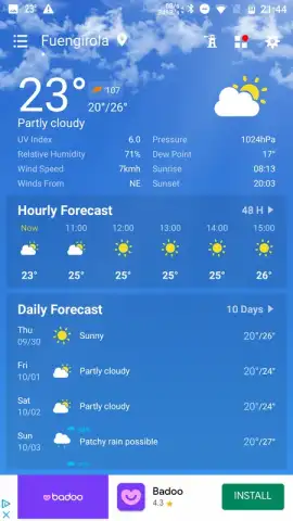 Local Weather Forecast скриншот 6