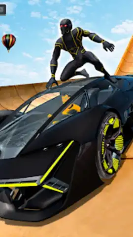 Superhero Car Stunt- Car Games скриншот 6