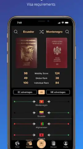 Passport Index скриншот 5
