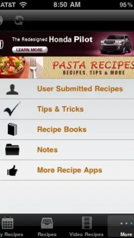Pasta Recipes скриншот 2