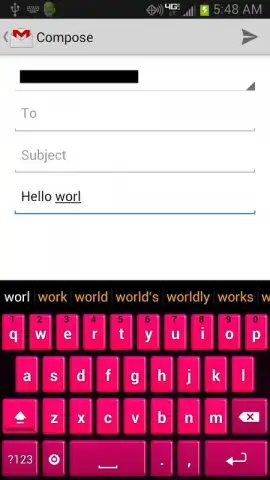 Pink Keyboard скриншот 12