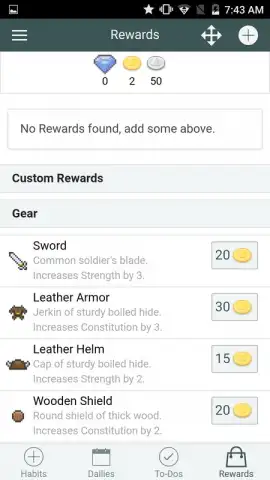 HabitRPG скриншот 2