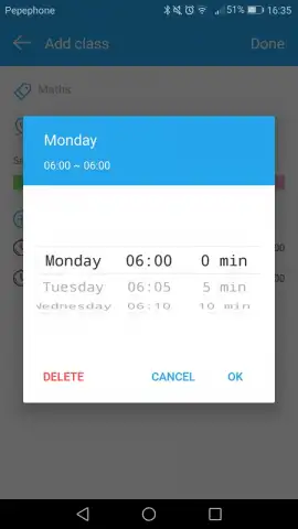 Class Schedule скриншот 6