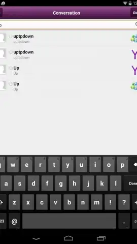Yahoo Messenger скриншот 4