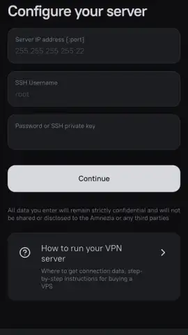 Amnezia VPN скриншот 11