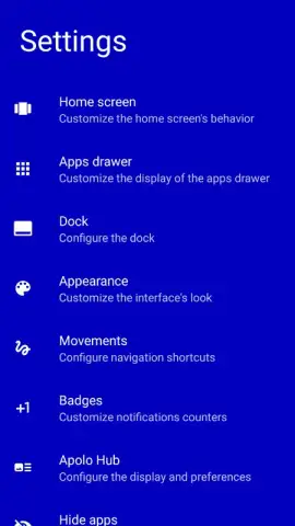 Apolo Launcher скриншот 6