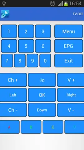TV remote app скриншот 2
