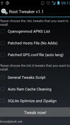 Root Tweaker скриншот 2