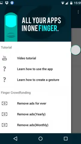 Finger Gesture Launcher скриншот 3