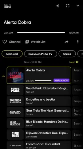 Pluto TV скриншот 1