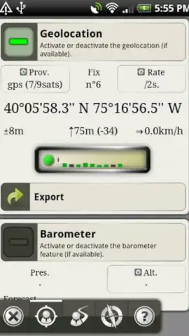 AlpineQuest GPS скриншот 3