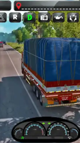 Indian Truck Driver Simulator скриншот 1