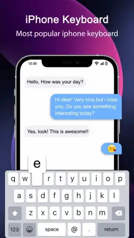 iPhone Keyboard - iOS 18 скриншот 4