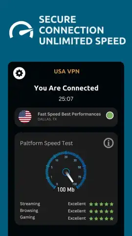 USA VPN - USA Proxy VPN скриншот 3