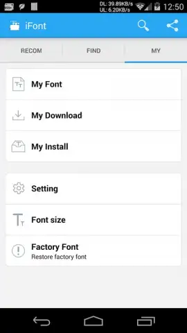 iFont (Expert of Fonts) скриншот 5