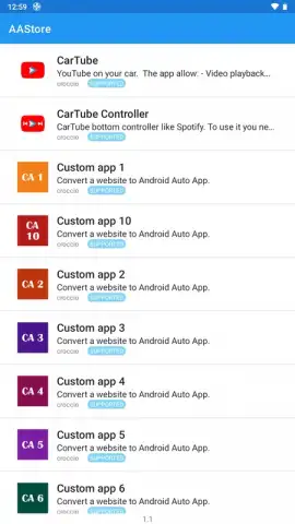 AAStore скриншот 1