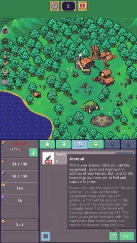 Cave Heroes скриншот 7