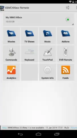 XBMC4Xbox Remote скриншот 1