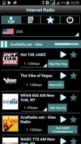Internet Radio скриншот 2