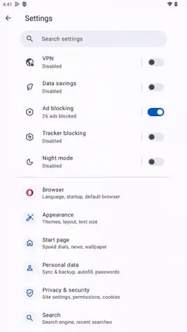 Opera Browser скриншот 4