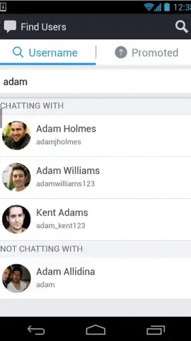 Kik Messenger скриншот 3