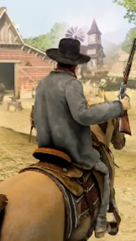 West Cowboy Games Horse Riding скриншот 7