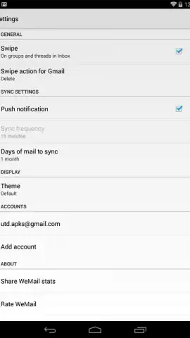 WeMail скриншот 1